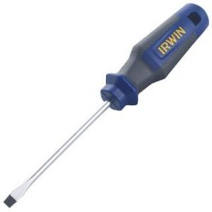 Irwin 20 Pro Comfort Screwdriver Flared Slotted Tip 5mm x 100mm