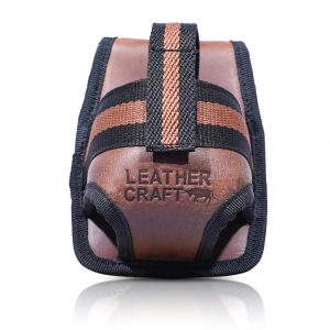 Leather Craft Tape Pocket Brown