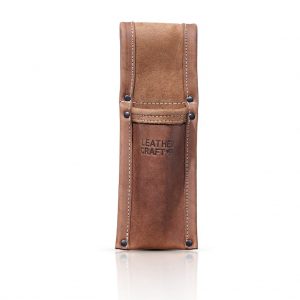 Leather Craft Open Level Holder Brown