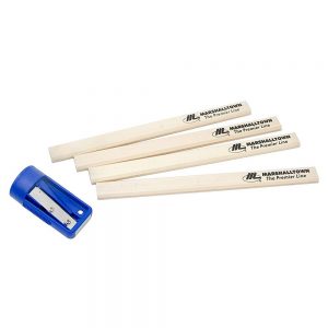 Marshalltown 5pc Pencil & Sharpener Set