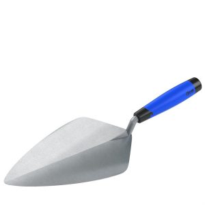 BON TOOL WIDE LONDON FORGED STEEL BRICK TROWEL - 11" WITH COMFORT HANDLE