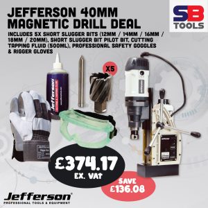 JEFFERSON 40mm MAGNETIC DRIL DEAL