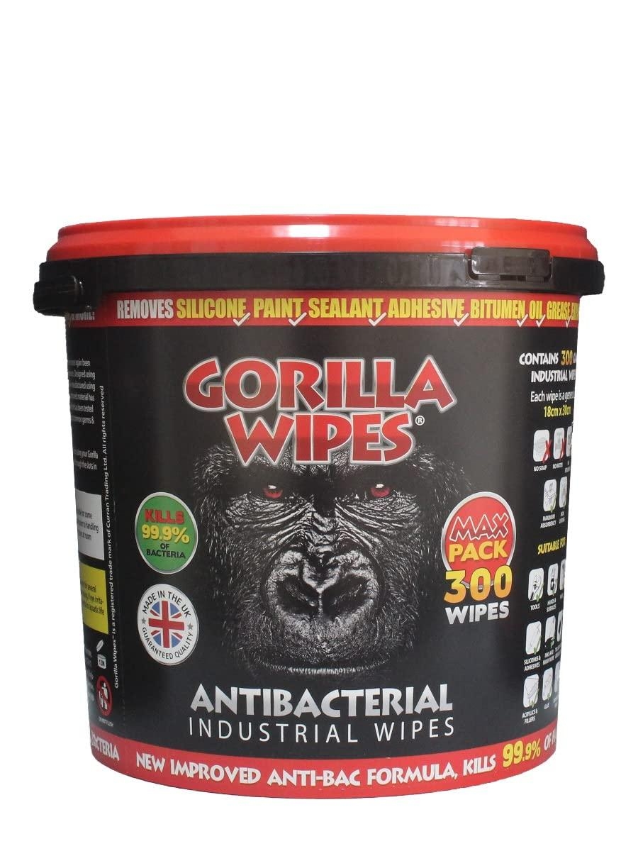 Gorilla Wipes Original - Bucket of 300 Wipes