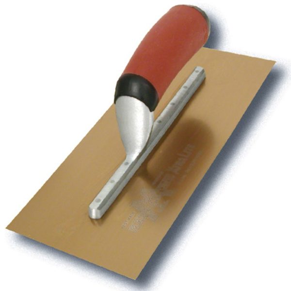 Marshalltown 14"x5" Gold Stainless Steel DuraFlex Trowel DuraSoft Handle M4683DFDL