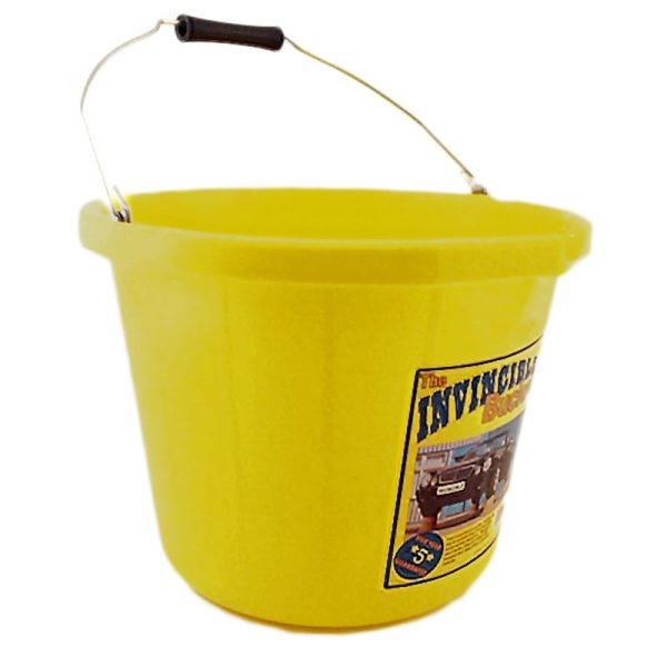 The Invincible Bucket 15 Litre / 3 Gallon Heavy Duty Builders Bucket