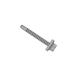 Forgefix Techfast Roofing Sheet to Steel Hex Screw & Washer No.3 Tip 5.5 x 32mm