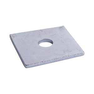 M12 x 50mm Square Plate Washer - BZP