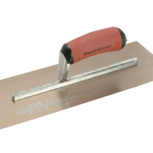MPB13GSD Pre-Worn PermaShape® Finishing Gold S/S Trowel DuraSoft® 13 x 5in