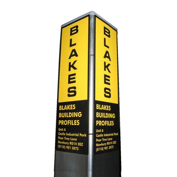 Pair of Blakes Ultimate 2″ x 2″ (50.8mm x 50.8mm) Box Profile GAUGED Zinc Plated 2.0m Long
