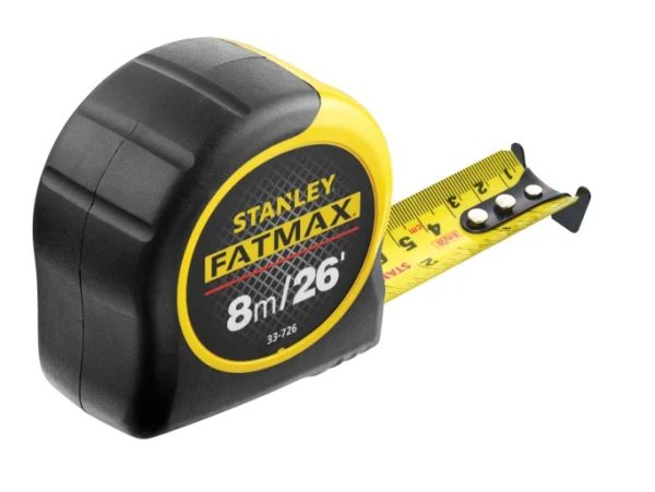 Stanley FatMax® Tape Measure BladeArmor® Tape 8m/26ft (Width 32mm) STA033726