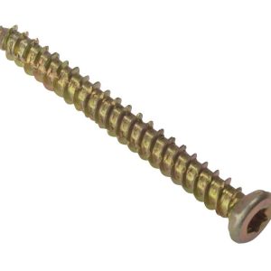 F/Fix Concrete Frame Screw YP 112mm Box 100