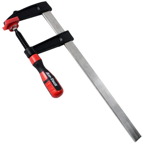 Am-Tech D1918 300mm Heavy Duty Quick Action F-Clamp Vice Workshop Cast Iron