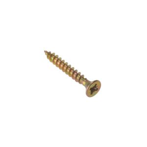 Forgefix FORMPS4525Y Multi-Purpose Pozi Screw CSK ST ZYP 4.5 x 25mm Box 200
