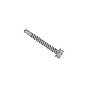 Forgefix Techfast Roofing Sheet to Steel Hex Screw No.3 Tip 5.5 x 50mm Box 100