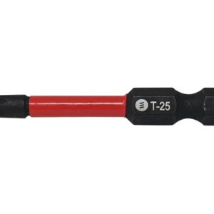 Forgefix Forgefast Torx® Compatible Impact Bit TX25 x 50mm (Card 2) FFBT2550C