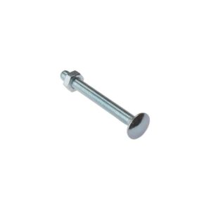 Forgefix Carriage Bolt & Nut ZP M10 x 65mm Bag 10