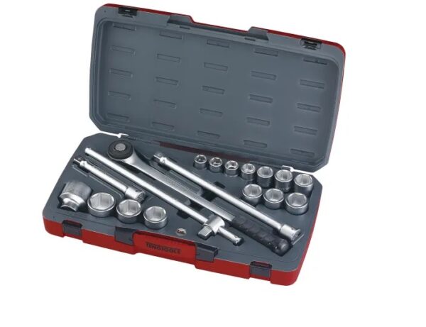 Teng T3418-6 Socket Set of 18 Metric 3/4in Drive TENT34186
