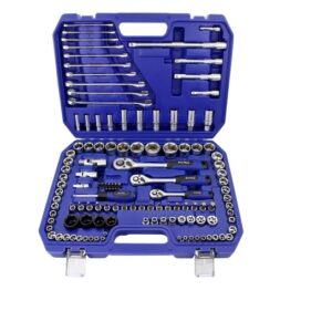 Blue Spot Socket Set 1/2in, 3/8in & 1/4in Metric Socket Set, 120 Piece B/S1583