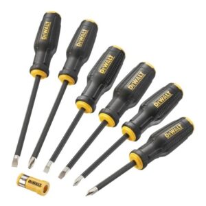 DeWalt Full Fit Screwdriver Set, 6 Piece DHT062056