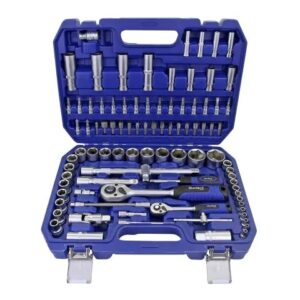 Bluespot socket set 1/2in & 1/4in Metric Socket Set, 94 Piece B/S1579