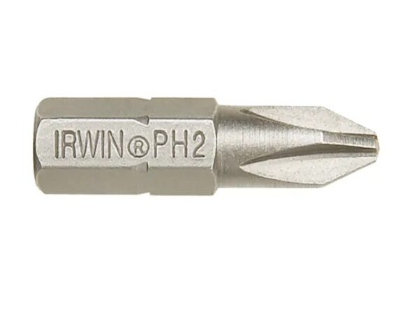 IRWIN Screwdriver Bits Phillips Ph2 25mm Pack of 10