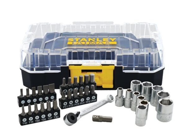 Stanley FatMax® PRO-STACK™ 1/4in Socket & Bit Set, 37 Piece STA019101