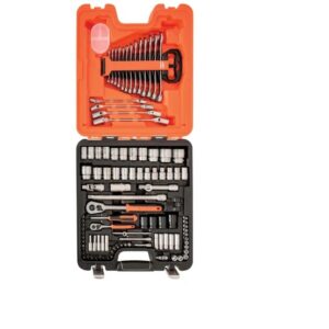 BACHO S106 1/4in &1/2in DriveSocket & Spanner Set, 106 Piece BAHS106