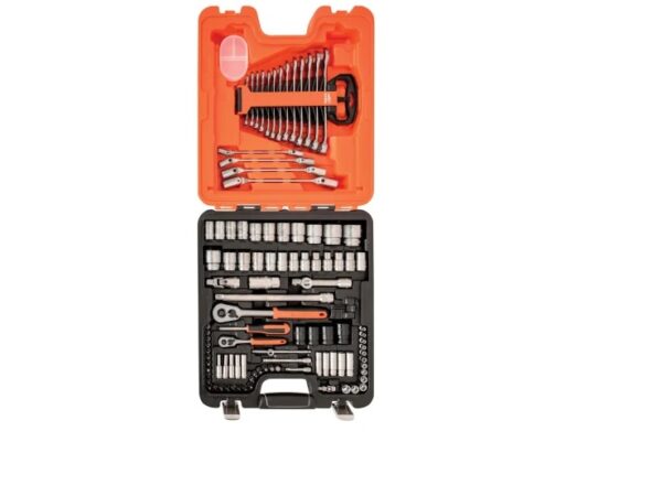 BACHO S106 1/4in &1/2in DriveSocket & Spanner Set, 106 Piece BAHS106