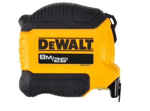 DeWALT Compact Series Tape Measure 8m/26ft (Width 28mm) DHT538127