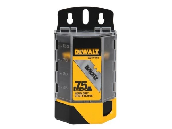 DeWALT Induction Hardened Utility Blades (Dispenser of 75) DHT711004