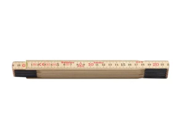 Hultafors HUL100004 Wooden Folding Rule 2m