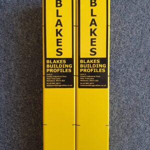 Blakes Ultimate Box Section 2″ x 2″ Box Profiles double gauged Yellow edition 2.0m long (1 pair)