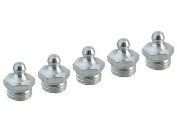 Faithfull FAIGGN14BSP Grease Nipple Straight 1/4in BSP (Pack 5)