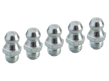 Faithfull FAIGGN14UNF Grease Nipple Straight 1/4in UNF (Pack 5)