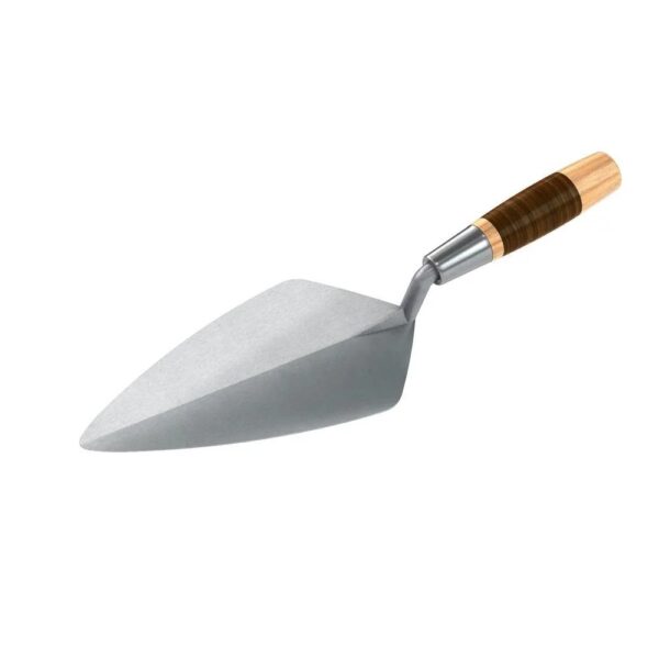 Bon Tools 10" Brick Trowel Narrow London Leather Handle