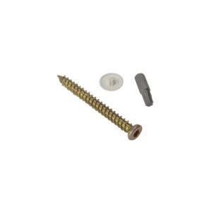 Forgefix Concrete Frame Screw Torx Compatible High-Low Thread ZYP 7.5 x 62mm Box