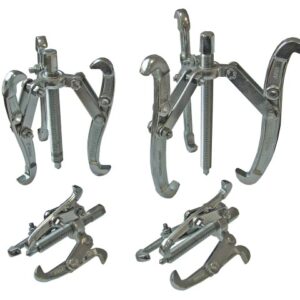 Faithfull Bearing Puller Set, 4 Piece 75 100 150 & 200mm