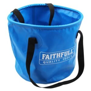 Faithfull Collapsible Bucket 12 litre FAI12LBUCKET (Folding Bucket)