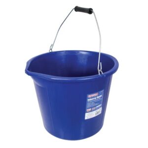 Faithfull Builder's Industrial Bucket 14 litre (3 gallon) - Blue FAI3GBUCKIN