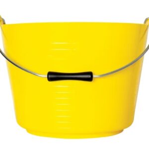 Red Gorilla Flexible Tub Bucket With Steel Handle 22 litre