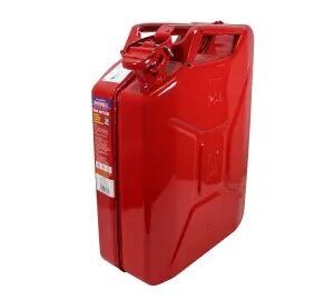 Faithfull FAIAUJERR20R Red Steel Jerry Can 20 litre