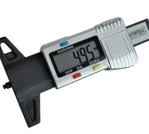 Faithfull FAIAUDEPTH Tyre Depth Gauge Digital Readout 0-25mm