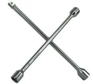 Faithfull FAIAUWB4WC 4-Way Wheel Brace Chrome Plated 14in