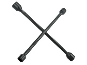 Faithfull FAIAUWB4WP 4-Way Wheel Brace Black Powder Coated 14in