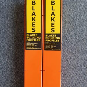 Blakes Ultimate 2″ x 2″ Box Profiles double gauged orange edition 2.0m long (1 pair)
