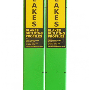 Blakes Ultimate Box Section 2″ x 2″ Box Profiles double gauged green edition 2.0m long (1 pair)