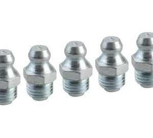 Faithfull FAIGGN8100M Grease Nipple Straight M8 x 1.0 (Pack 5)