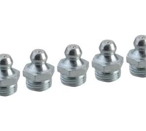 Faithfull FAIGGN10100M Grease Nipple Straight M10 x 1.0 (Pack 5)