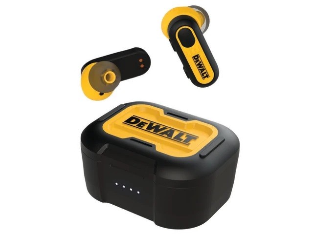 Dewalt Jobsite Pro-X1 True Wireless Earbuds with Charging Case DWT1902092