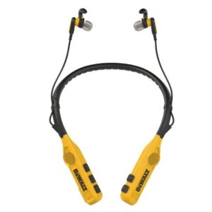 DeWALT Jobsite Pro Max Neckband Earphones with Built-in Speakers DWT1902093